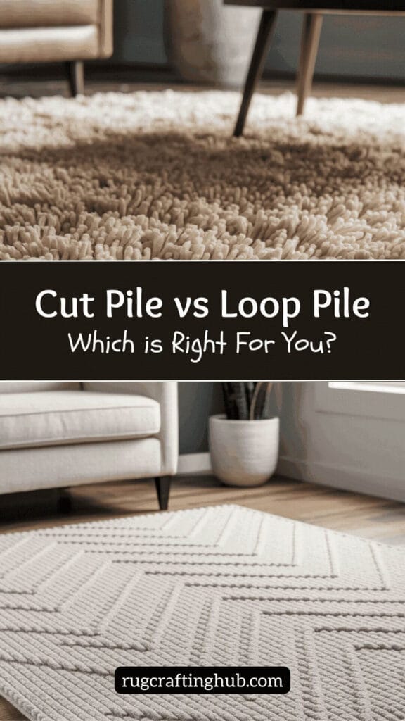 cut pile vs loop pile tufting