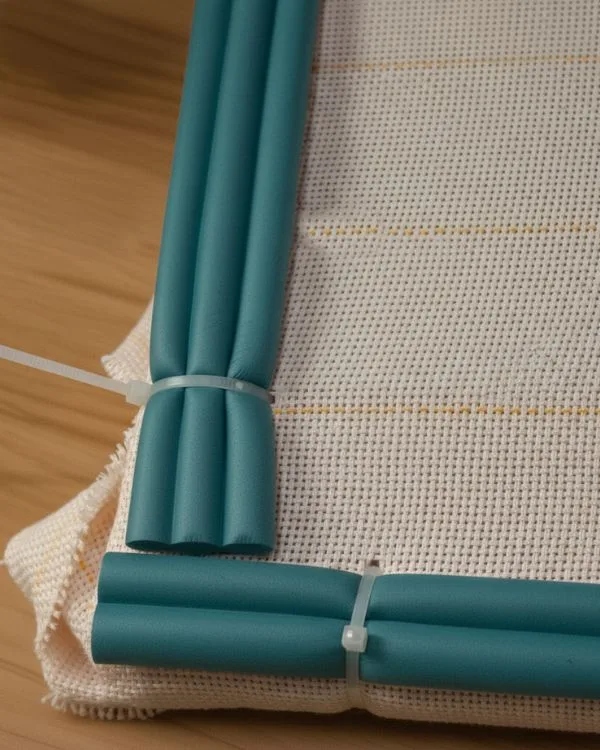 rug tufting tack strips covered with foam for safety
