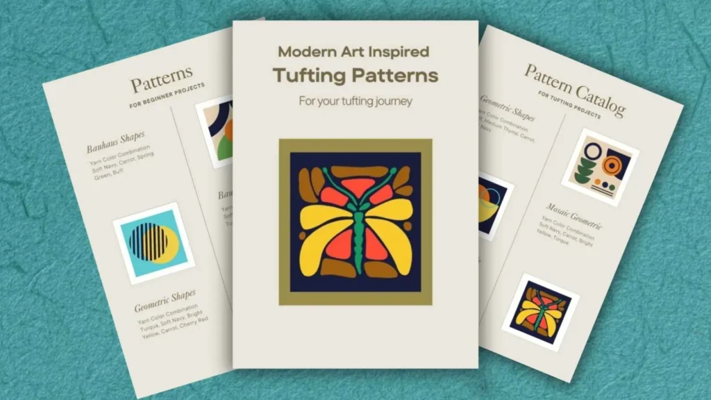 rug tufting patterns free, illustrations of patterns