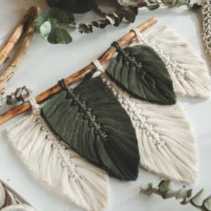 macrame wall hanging