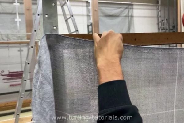Stretching the base fabric