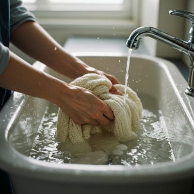 washing instructions for delicate yarn 