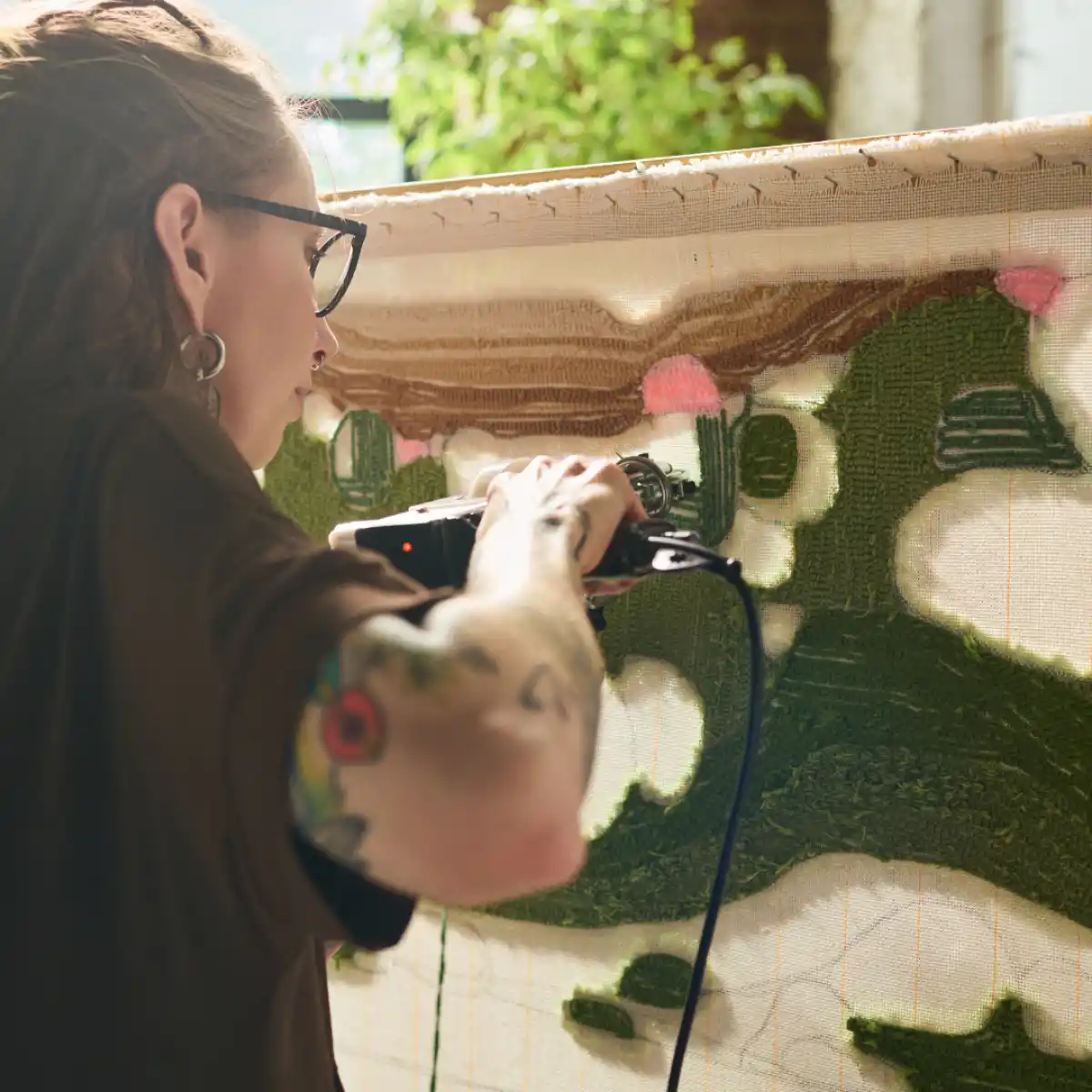 learn to tuft beginner's guide to rug tufting