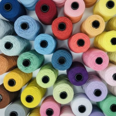 assorted wool yarn 