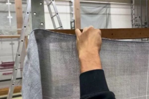 Stretching the base fabric