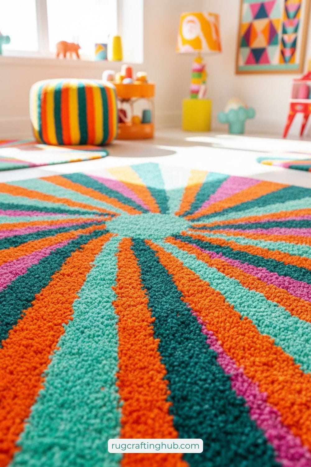 dopamine decor rug