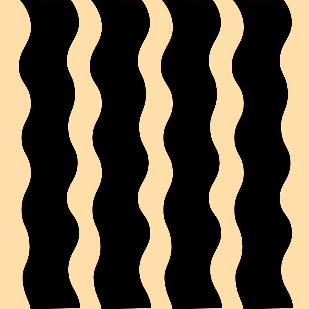 geometric tufting patterns for beginners waves