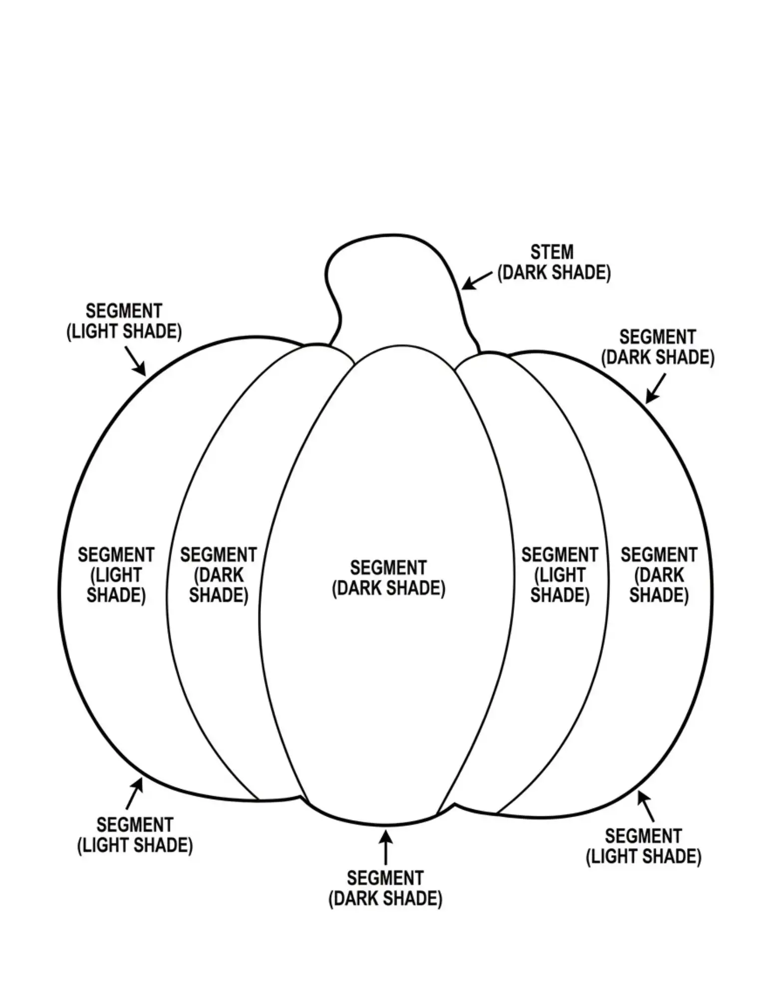 pumpkin-pattern pumpkin tufting pattern
